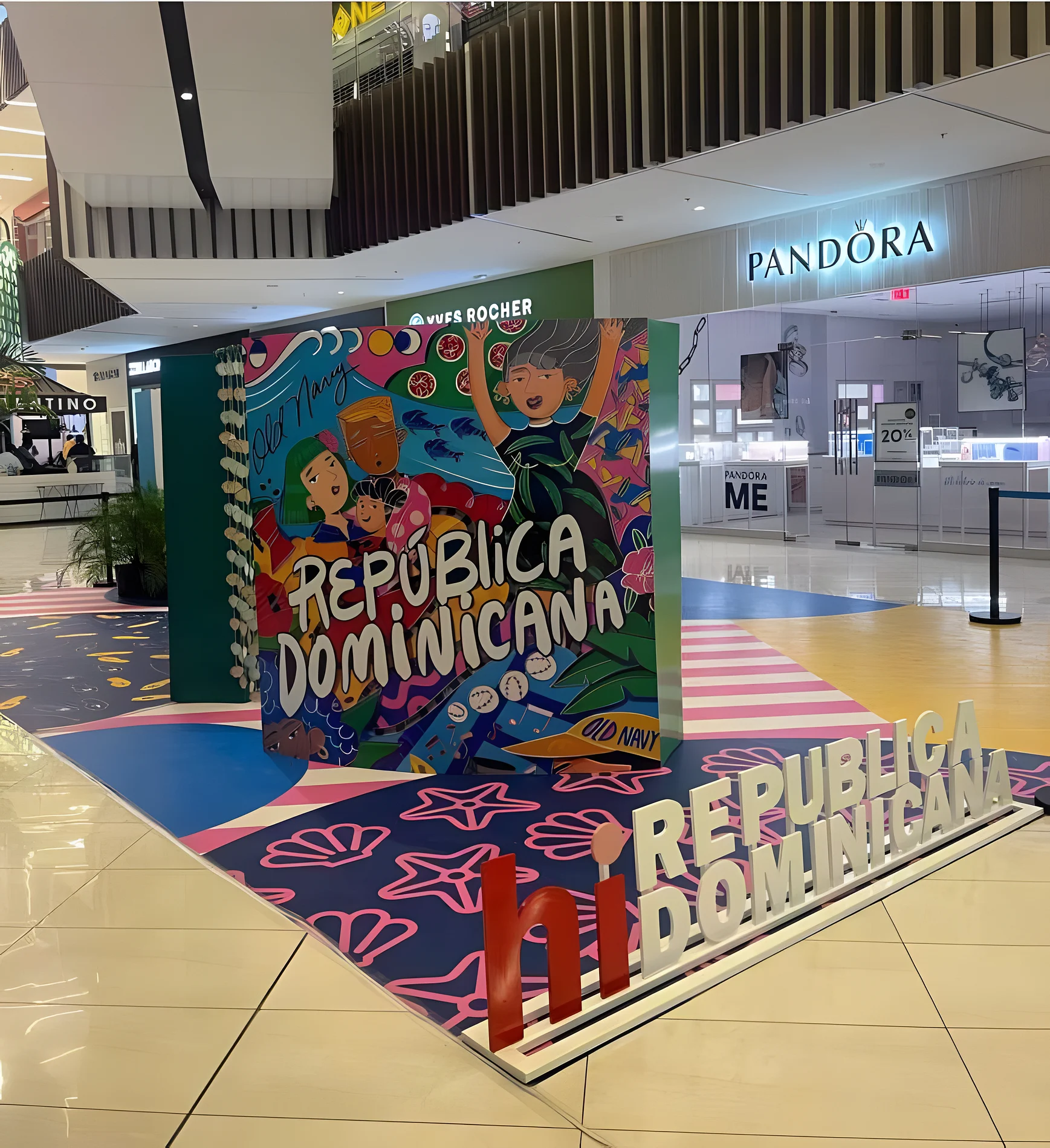 Tienda Old Navy República Dominicana — fabricación de mobiliario y trade marketing